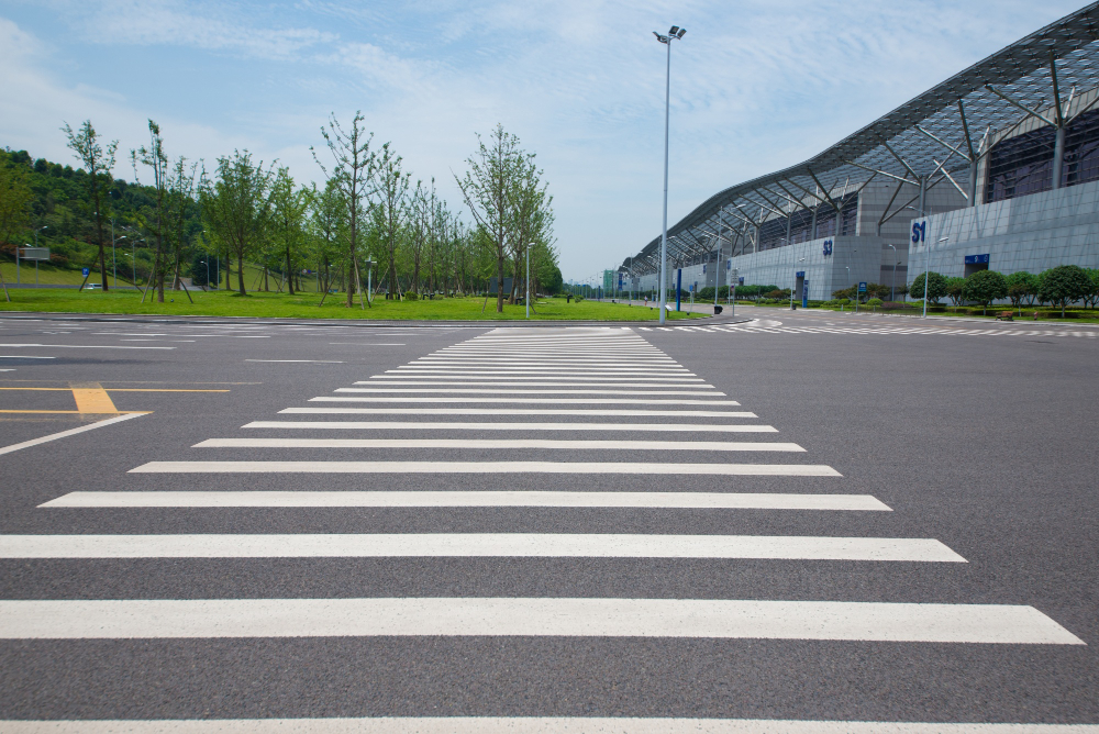 pedestrian lane road